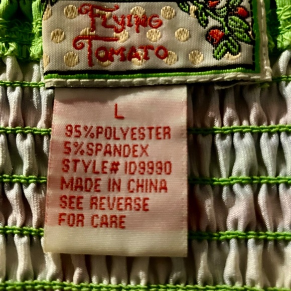 Flying Tomato Tube Top Dress in Retro Print - Picture 2 of 4